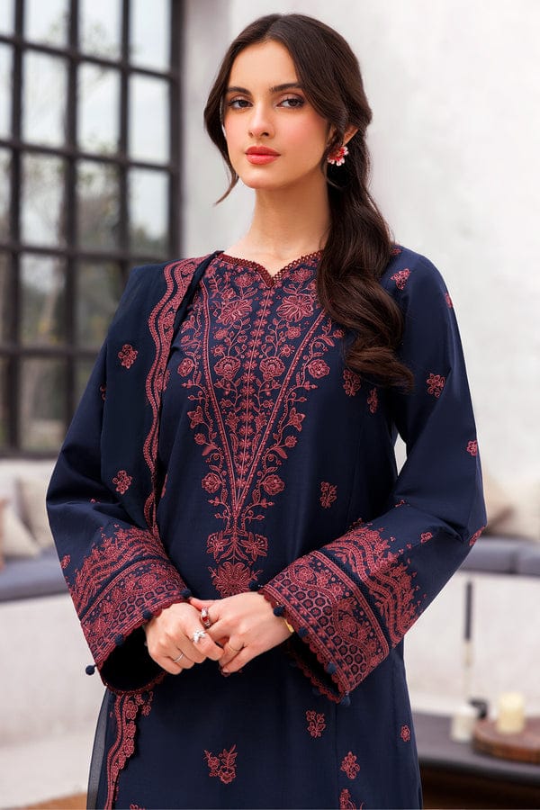 Farasha Summer Lawn 2026 - BR 134333 | Embroidered 3 Piece