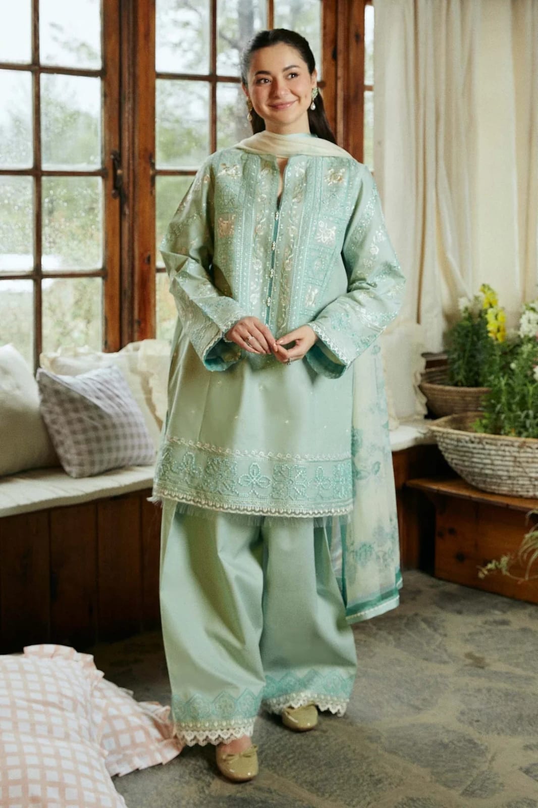 Coco by Zara Shahjahan Summer Lawn 2026 - ZS 92333 | Embroidered 3 Piece