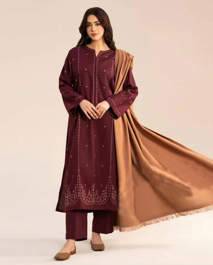Sapphire Summer Lawn 2026 - SP 178333 | Embroidered 3 Piece
