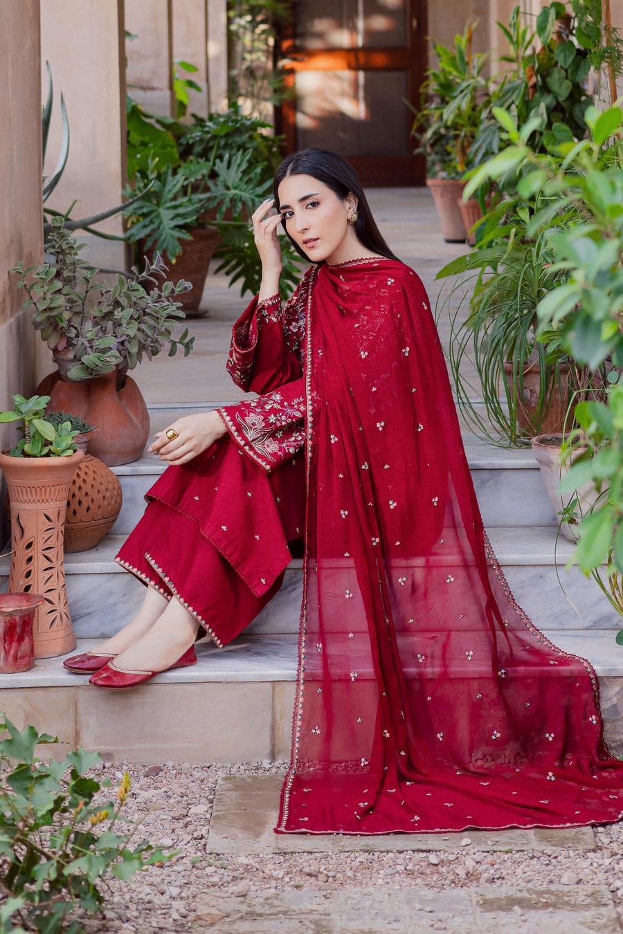 Batik Summer Lawn 2026 - BK 162333 | Embroidered 3 Piece