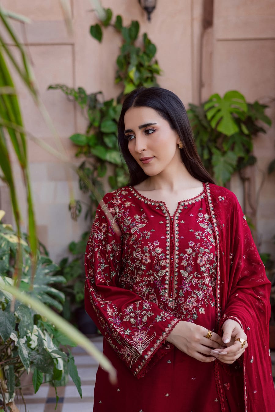Batik Summer Lawn 2026 - BK 162333 | Embroidered 3 Piece