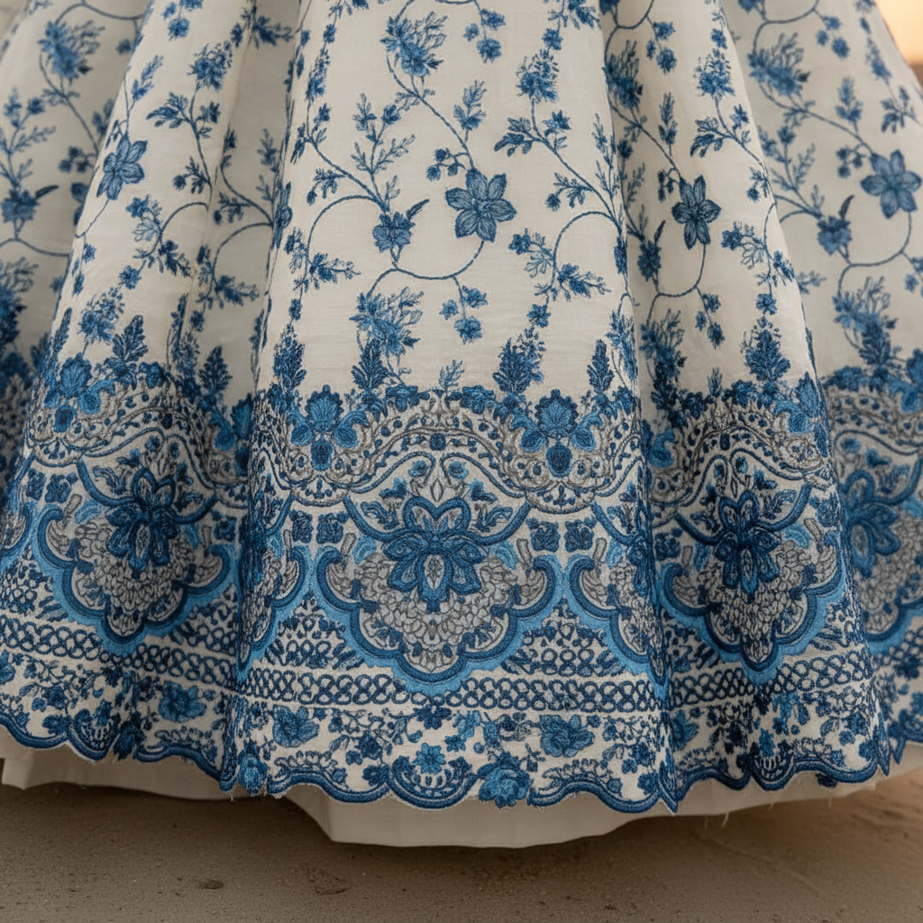 Faiza Saqlain Embroidered Lawn Suit – HB-175333